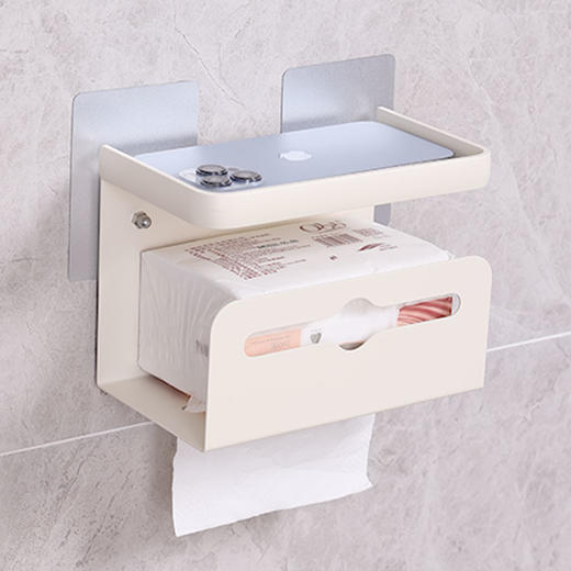 奇丽屋铝出奇兵多功能面纸手机架 商品图4