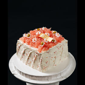 清香柚子·抹茶奶冻蛋糕【选用泰国红宝石柚】