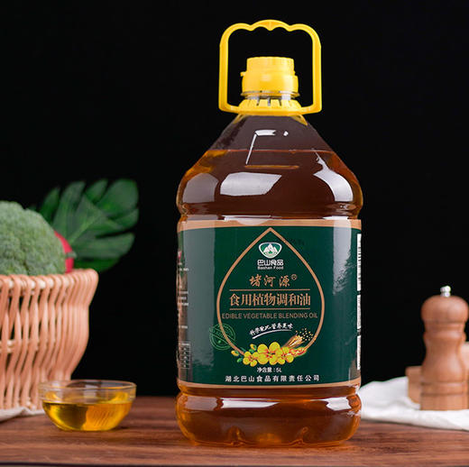 2025巴山堵河源食用植物调和油5L 商品图1