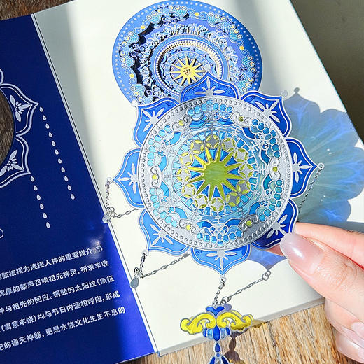 水族铜鼓鱼纹书签 商品图1