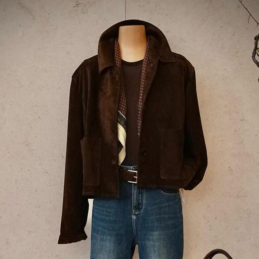 【预售7天】良木礼绵羊皮外套（Q259157） 商品图2