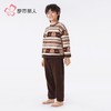 都市丽人睡衣男童女童蛋白绒家居服长袖长裤童装摇粒绒套装JHH9C3 商品缩略图2