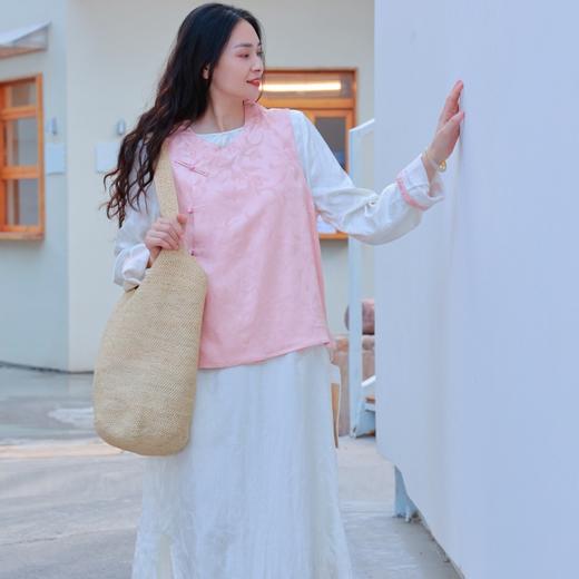 【抖音专属】马甲+连衣裙（25704436+24807987）思念+百合 商品图0