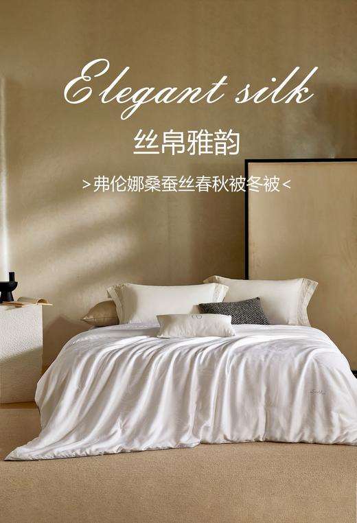 【换季出清】自然醒弗伦娜100%桑蚕丝春秋冬被LB 商品图0
