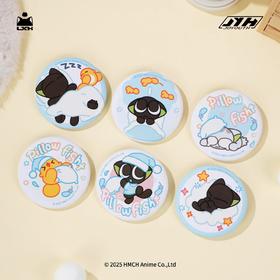 罗小黑 晚安喵 徽章 吧唧 6包/盒 国谷