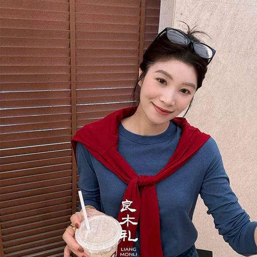 【部分现货】良木礼休闲打底衫(Q2592243) 商品图0