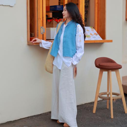 【线上专属】阔腿裤（24709617-蜜合） 商品图2