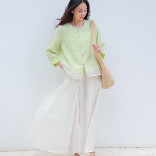 【抖音专属】中式小衫（24710830-少艾） 商品图1