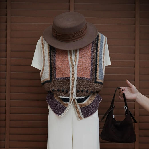 【预售7天】良木礼山羊绒马甲（Q91839） 商品图0