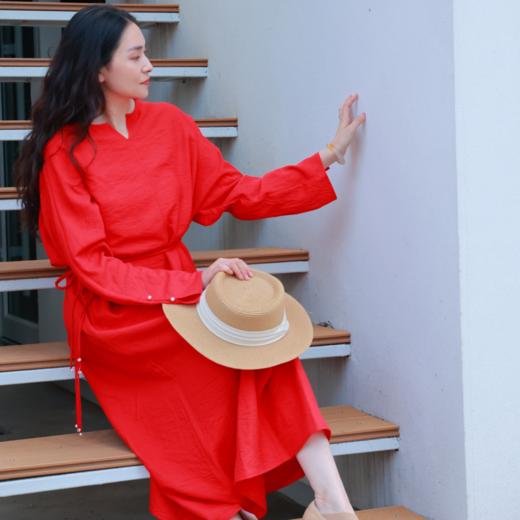 【抖音专属】新中式连衣裙（25707070-丹罽） 商品图3