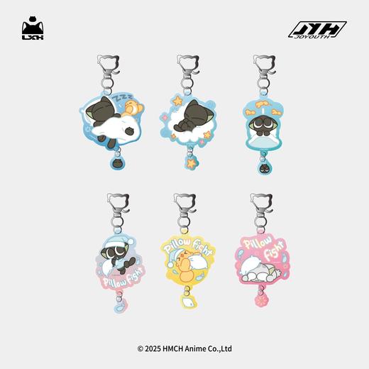 罗小黑 晚安喵 亚克力挂件 6包/盒 国谷 商品图0