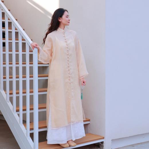 【2026东衣作】【始芳菲系列】中式飘纱连衣裙（24707154赤璋） 商品图1