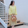 【抖音专属】新中式上衣+半裙（25808081黄白游+25706011春草色） 商品缩略图1