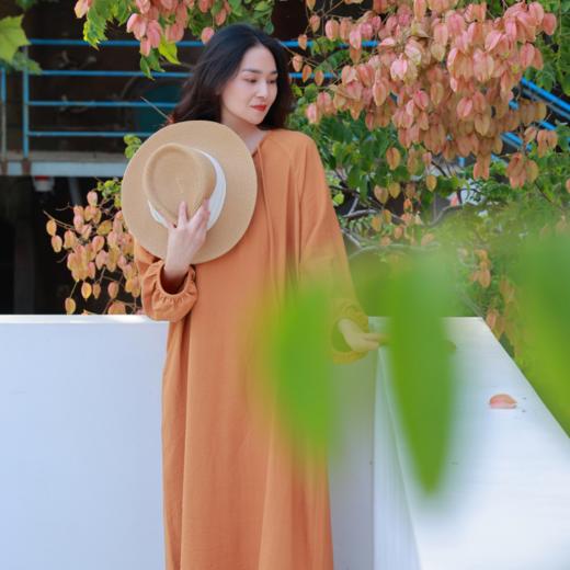 【抖音专属】新中式连衣裙（25807113-郁金裙） 商品图3