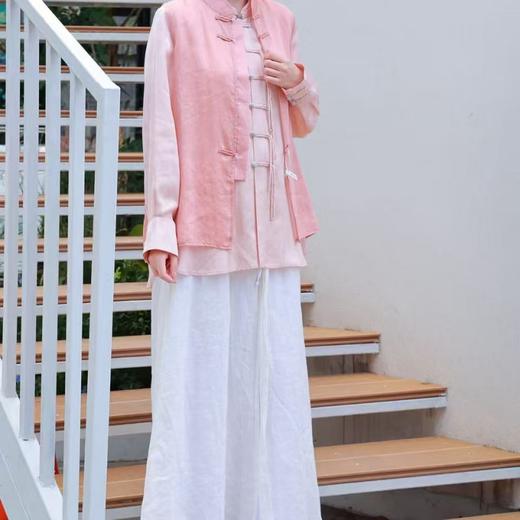 【抖音专属】流苏衬衣+马甲（24710801晨曦+23704229咸池） 商品图1