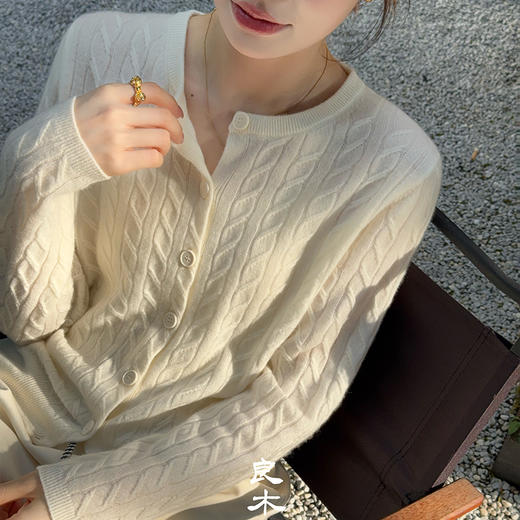 良木礼山羊绒开衫（Q2584523） 商品图5