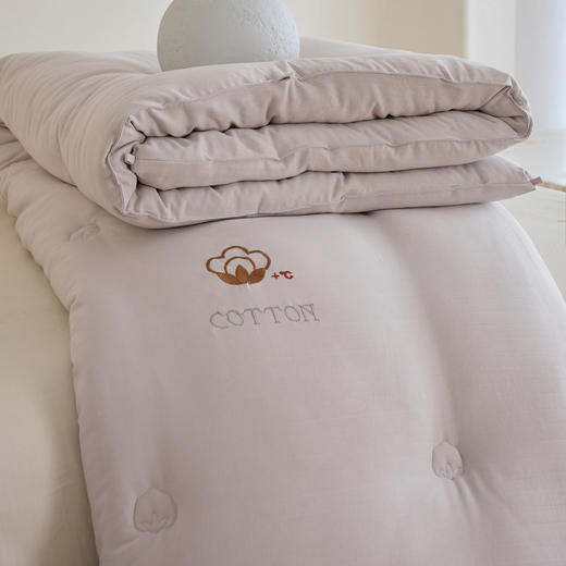 【换季出清】自然醒超柔双层纱新疆棉花被被子被芯LFS 商品图11