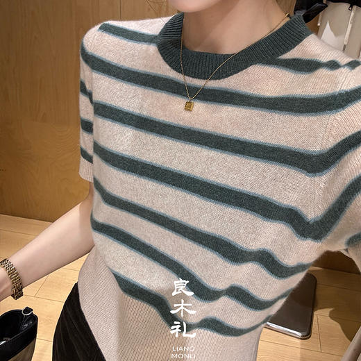 【不退不换】良木礼山羊绒上衣（Q2592459） 商品图3