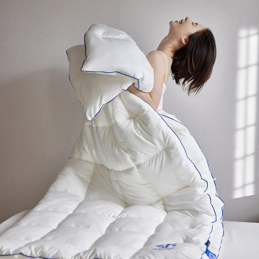 【换季出清】自然醒舒肤盾面包格10A中科抗菌被子被芯LFS 商品图11