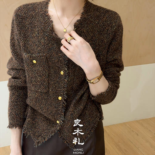 【预售7天】良木礼山羊绒开衫（Q2592454） 商品图5