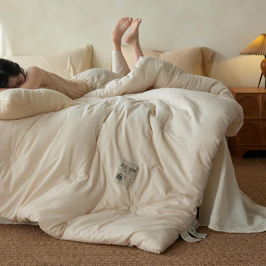 【换季出清】自然醒山寻·造物棉麻系列被子被芯LFS 商品图10