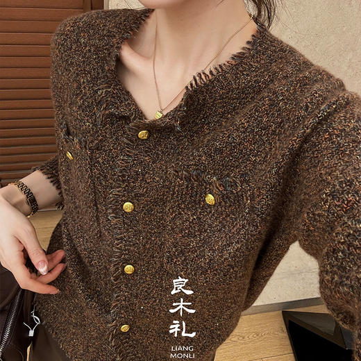 【预售7天】良木礼山羊绒开衫（Q2592454） 商品图7