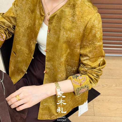 【预售7天】良木礼国风外套（Q8121） 商品图1