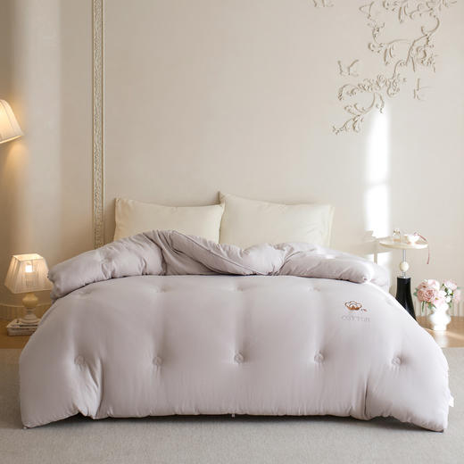 【换季出清】自然醒超柔双层纱新疆棉花被被子被芯LFS 商品图1