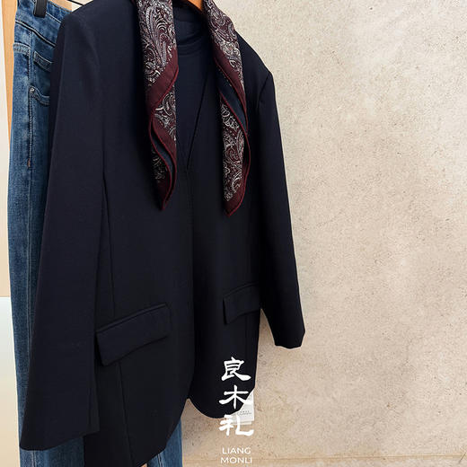 良木礼羊毛V领外套（Q2591435） 商品图7