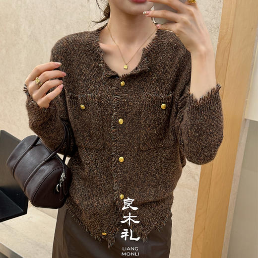 【预售7天】良木礼山羊绒开衫（Q2592454） 商品图1