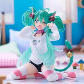 TAITO 初音未来 猫耳T恤 景品手办模型