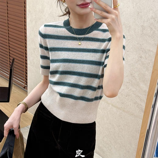 【不退不换】良木礼山羊绒上衣（Q2592459） 商品图0