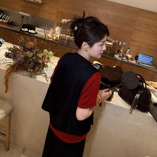 【不退不换】【预售7天】良木礼丝麻国风马甲（Q2510601） 商品图5