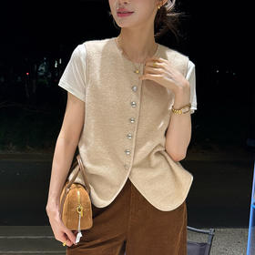 【特价不退不换】良木礼山羊绒马甲（Q2584512）