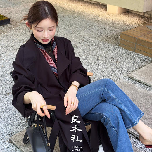 良木礼立领风衣（Q2591813） 商品图5