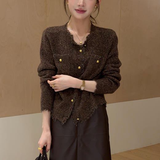 【预售7天】良木礼山羊绒开衫（Q2592454） 商品图8