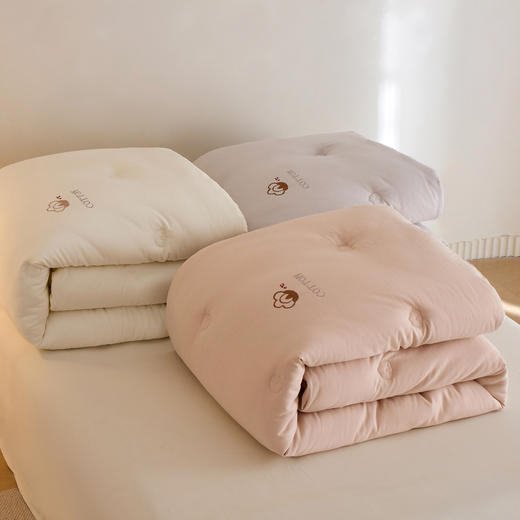 【换季出清】自然醒超柔双层纱新疆棉花被被子被芯LFS 商品图14