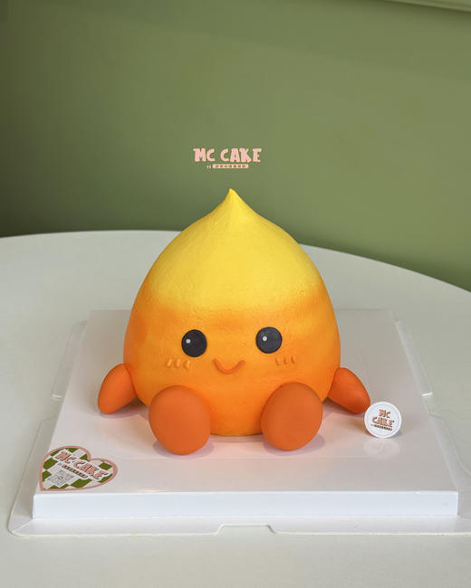 抖音小火苗定制蛋糕【色素较多】 商品图0