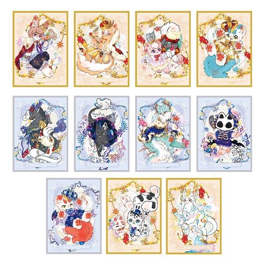 有兽焉 八周年系列 色纸 全11种 10包/盒 国谷 商品图0