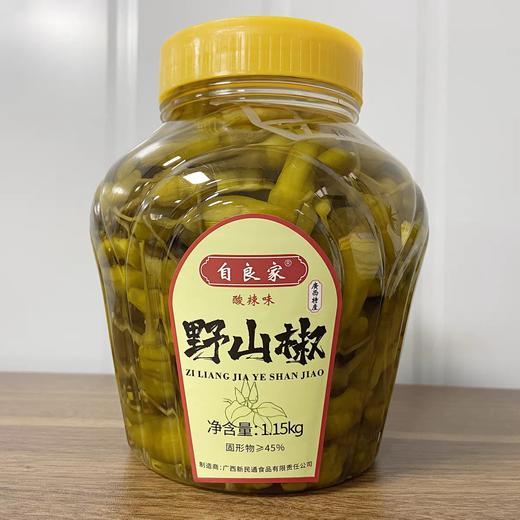 自良家野山椒 1.15kg*6瓶/件 商品图1