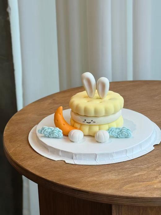 中秋Emoji·慕斯蛋糕（香草柠檬口味） 商品图0