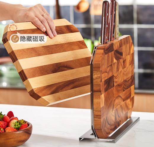 LCLIVING磁力砧板套装（带刀具） 商品图1