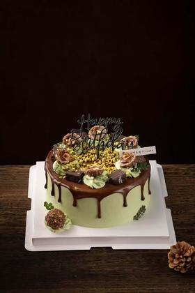 【口味蛋糕】开心果奶油巧克力蛋糕