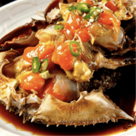 玲儿家小菜 酱红膏蟹1200g 령이네집반찬 알이꽉찬간장게장1200g