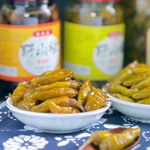 自良家酸辣野山椒 300g/瓶 商品图1