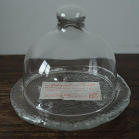 【苏州】日本中古Sohko创库手作玻璃盖盘 全新保存品