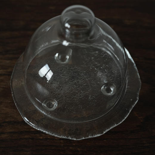 【苏州】日本中古Sohko创库手作玻璃盖盘 全新保存品 商品图3