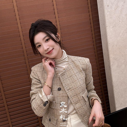 【不退不换】良木礼小香风外套（Q2591822） 商品图3