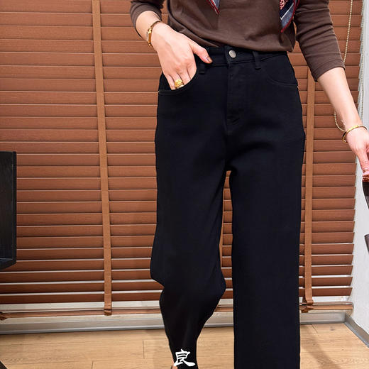 良木礼九分直筒裤(Q258347) 商品图3