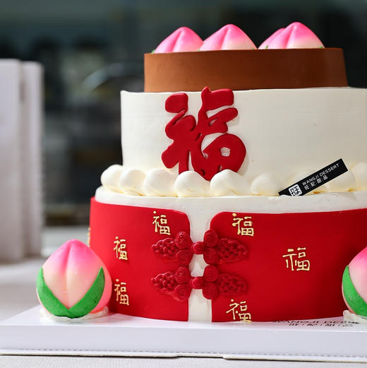 双层寿星蛋糕 商品图2